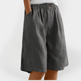 Shorts pour femmes avec taille élastique