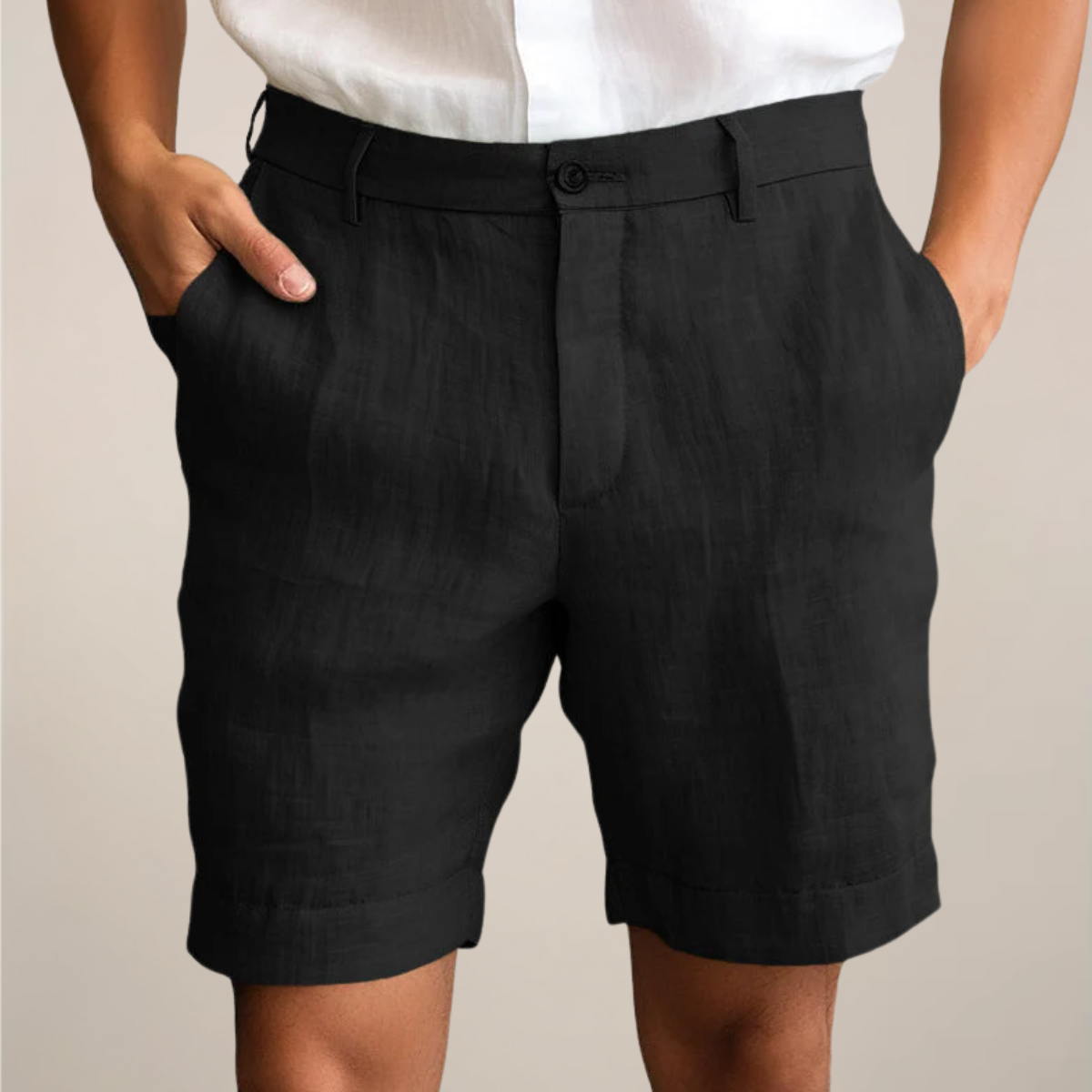 Shorts pour hommes avec taille élastique