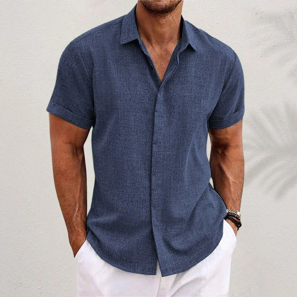 Chemise à Manches Courtes pour Hommes pour l'Été