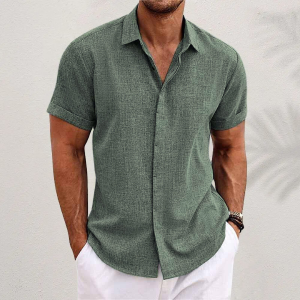 Chemise à Manches Courtes pour Hommes pour l'Été