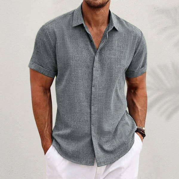 Chemise à Manches Courtes pour Hommes pour l'Été