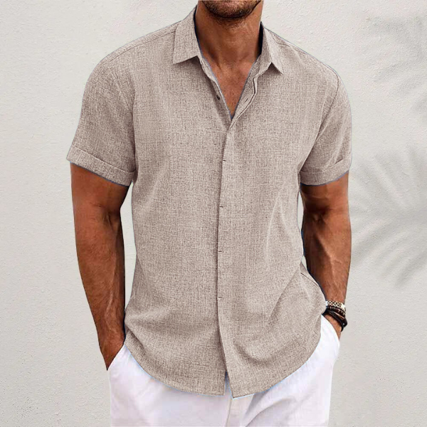Chemise à Manches Courtes pour Hommes pour l'Été