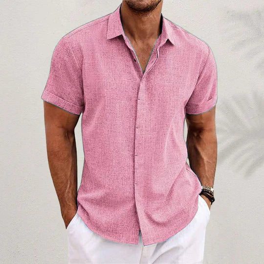 Chemise à Manches Courtes pour Hommes pour l'Été