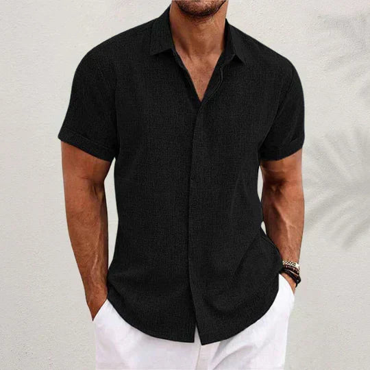 Chemise à Manches Courtes pour Hommes pour l'Été