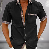 Chemise à Manches Courtes pour Hommes