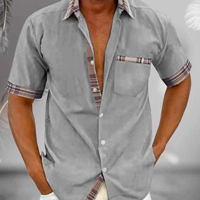 Chemise à Manches Courtes pour Hommes
