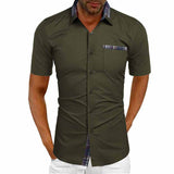 Chemise à Manches Courtes pour Hommes
