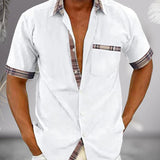 Chemise à Manches Courtes pour Hommes