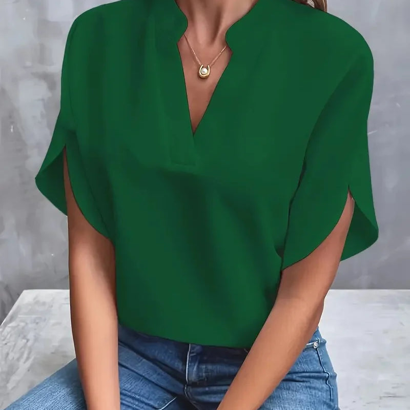 Blouse Femme à Col V