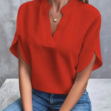 Blouse Femme à Col V